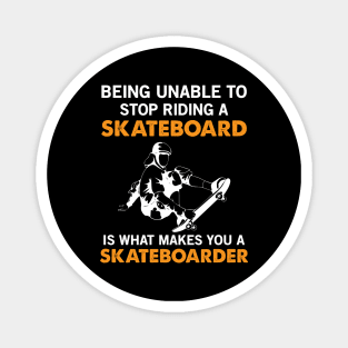 Skateboard Love - Skating Magnet